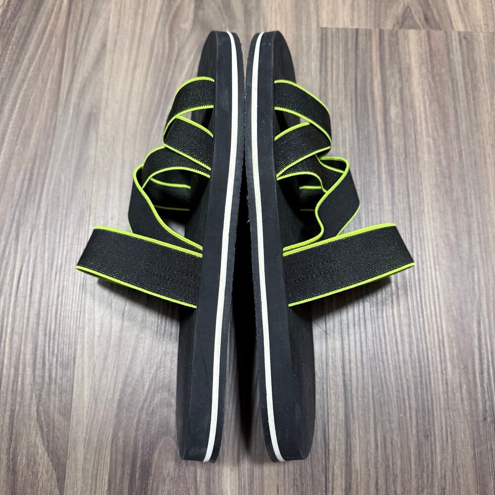 Dan Ward Elasticated Multi-Strapped Slides | Size… - image 5